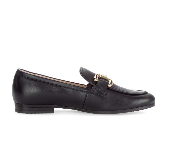 Gabor Slipper Blau - Glattleder