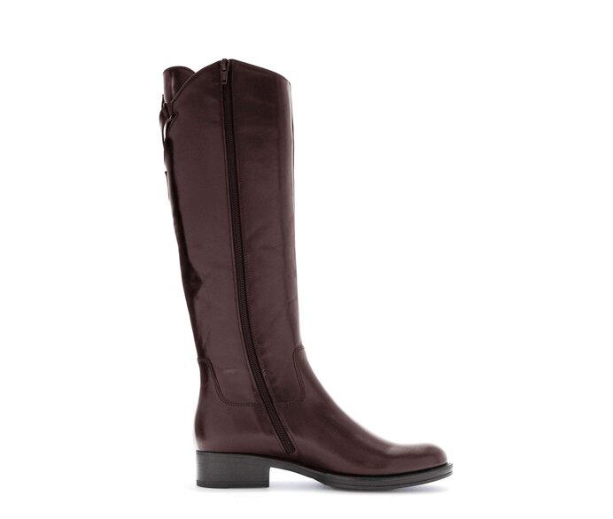 Gabor Eleganter Stiefel Rot - Glattleder