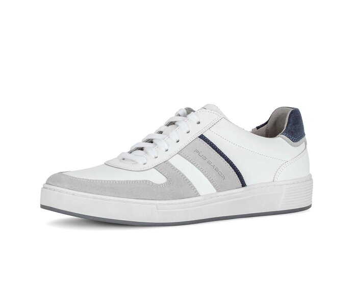 Pius Gabor Sneaker Low Weiß - Glattleder