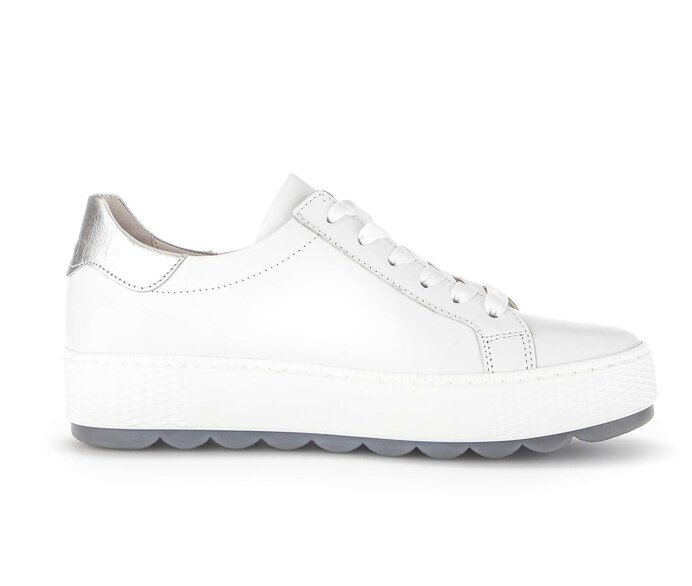 Gabor Sneaker Low Weiß - Glattleder