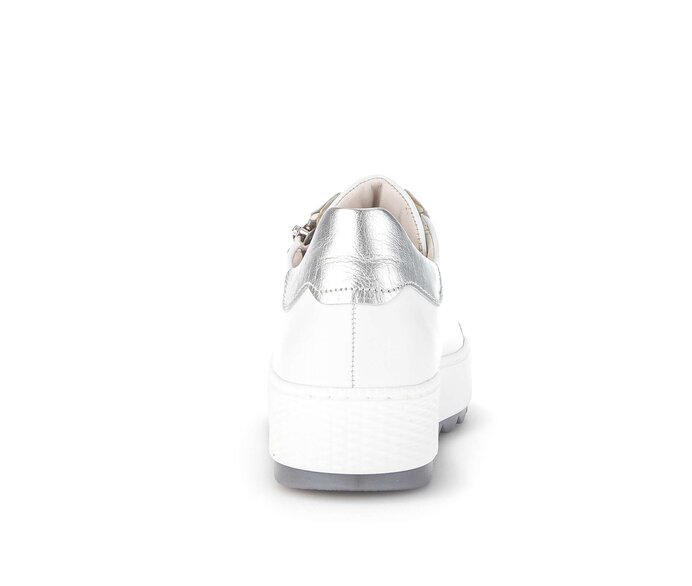 Gabor Sneaker Low Weiß - Glattleder