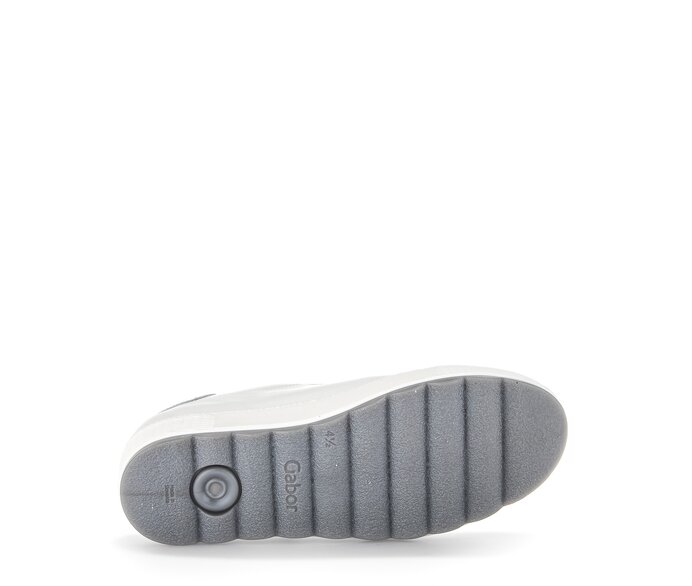 Gabor Sneaker Low Weiß - Glattleder