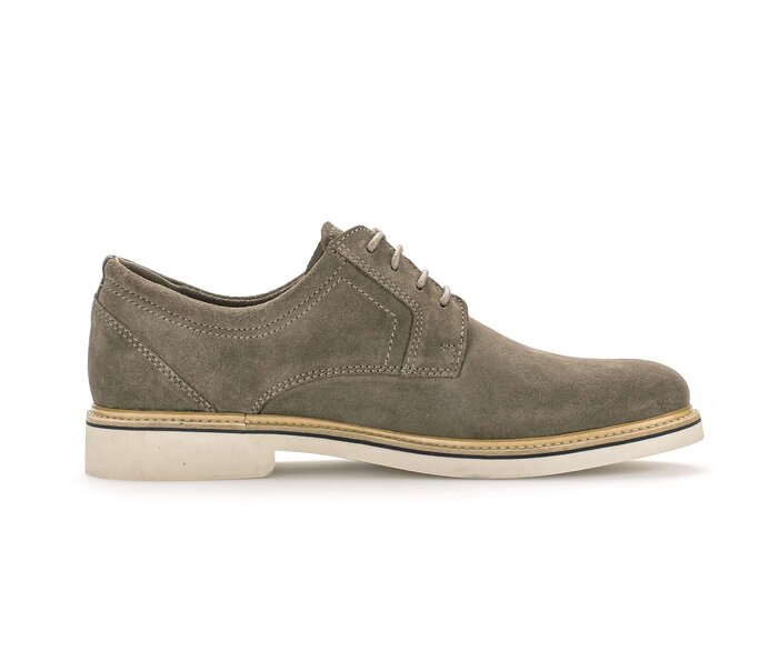 Pius Gabor Schnürschuh Beige - Rauleder