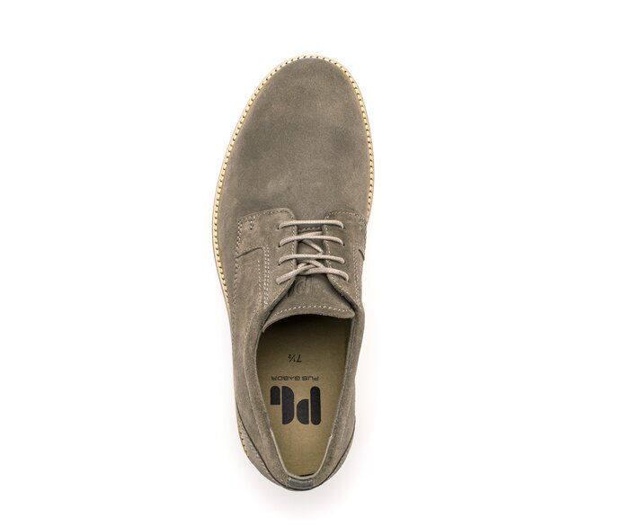 Pius Gabor Schnürschuh Beige - Rauleder