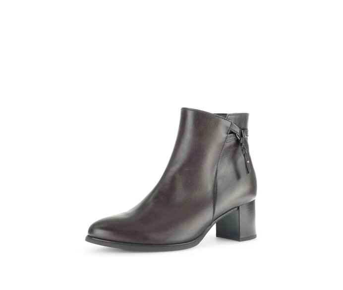 Gabor Elegante Stiefelette Braun - Glattleder