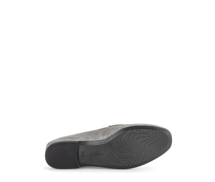 Gabor Slipper Grau - Rauleder