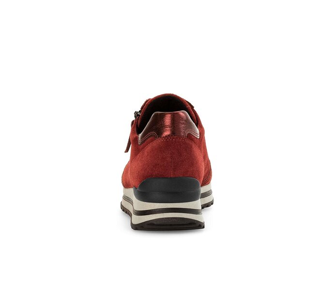 Gabor Sneaker Low Rot - Materialmix Leder
