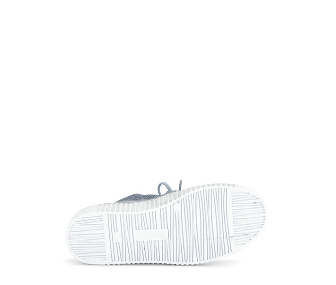 Gabor Sneaker Low Blau - Materialmix Leder/Lederimitat