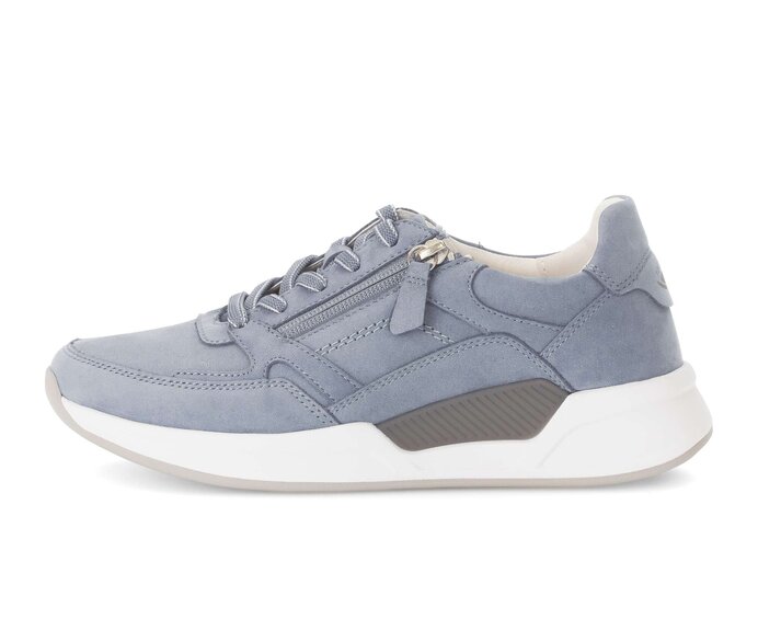 Gabor Sneaker Low Blau - Rauleder