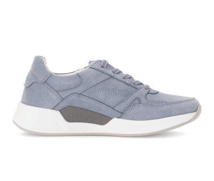 Gabor Sneaker Low Blau - Rauleder