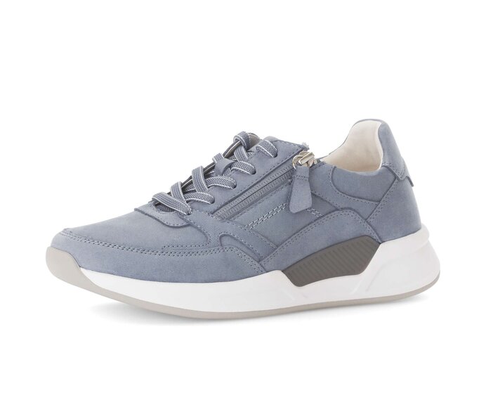 Gabor Sneaker Low Blau - Rauleder