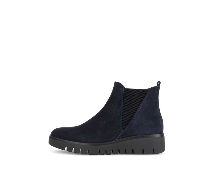 Gabor Chelsea Boot Blau - Rauleder