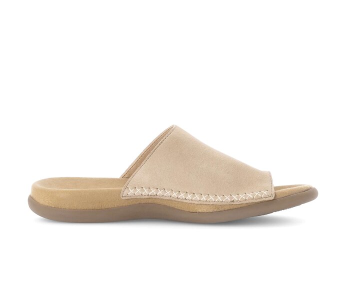 Gabor Zehentrenner Beige - Rauleder