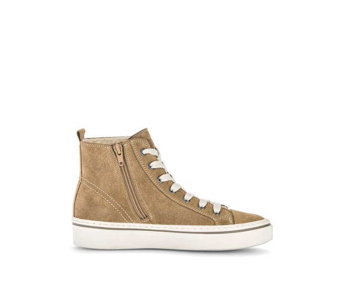 Gabor Sneaker High Braun - Rauleder