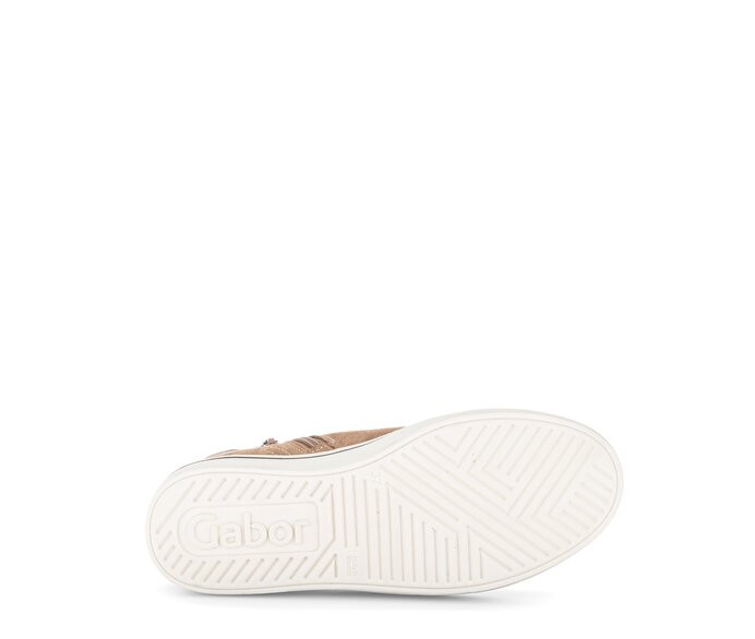 Gabor Sneaker High Braun - Rauleder