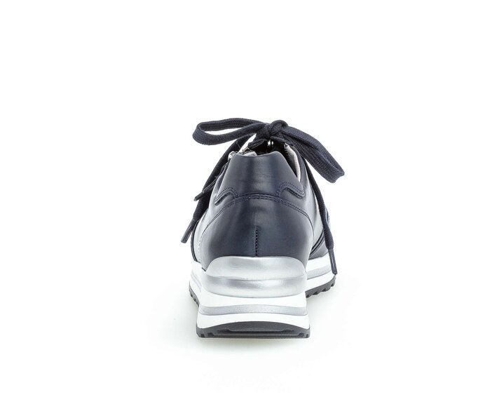 Gabor Sneaker Low Blau - Glattleder