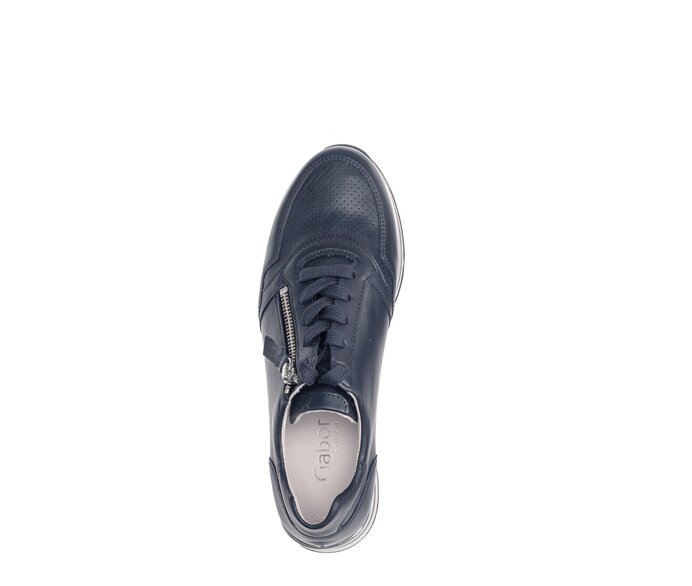 Gabor Sneaker Low Blau - Glattleder