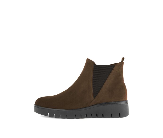 Gabor Chelsea Boot Braun - Rauleder