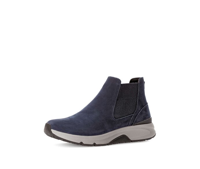 Gabor Chelsea Boot Blau - Rauleder