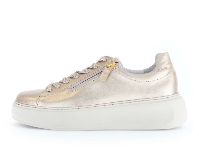 Gabor Sneaker Low Gold - Effektleder