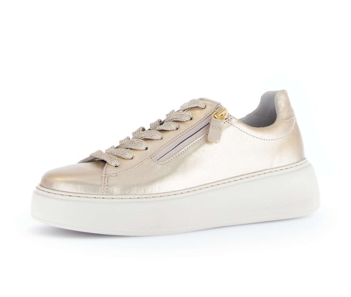 Gabor Sneaker Low Gold - Effektleder