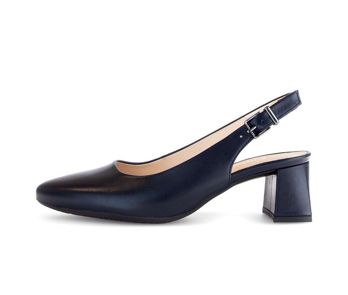 Gabor Slingpumps Blau - Glattleder
