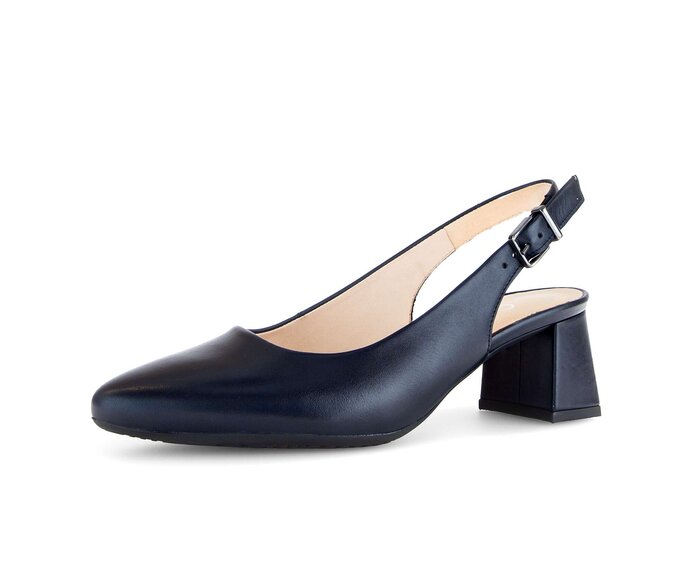 Gabor Slingpumps Blau - Glattleder