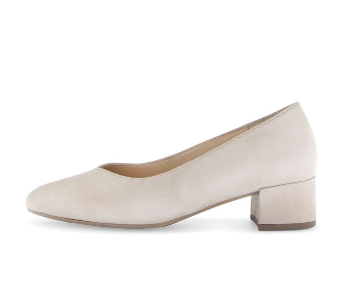 Gabor Eleganter Pumps Beige - Rauleder