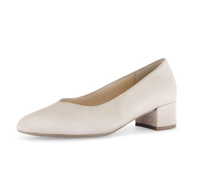 Gabor Eleganter Pumps Beige - Rauleder