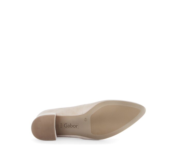 Gabor Eleganter Pumps Beige - Rauleder