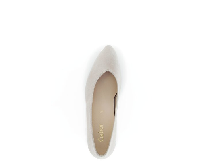Gabor Eleganter Pumps Beige - Rauleder