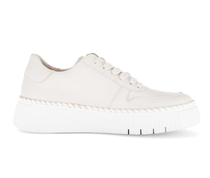 Gabor Sneaker Low Beige - Glattleder