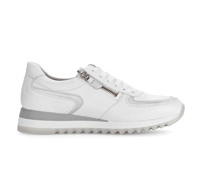Gabor Sneaker Low Weiß - Glattleder