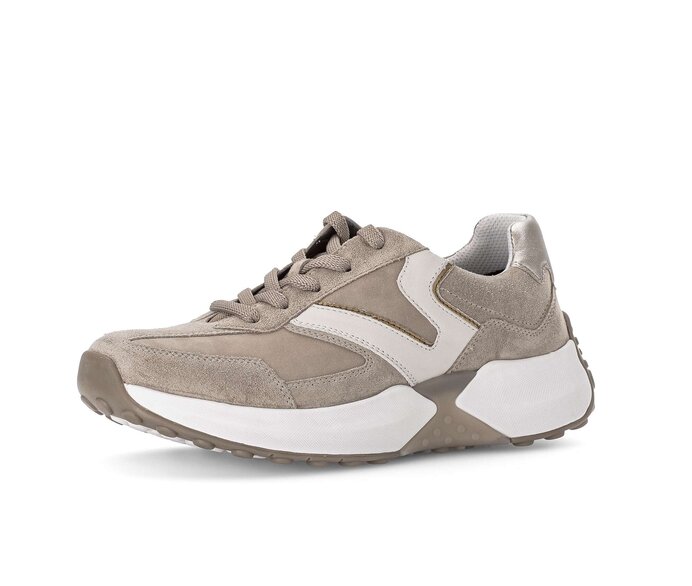 Gabor Sneaker Low Beige - Rauleder