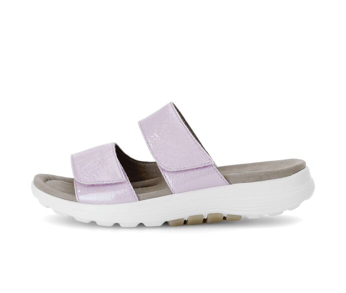Gabor Pantolette Lila - Lackleder