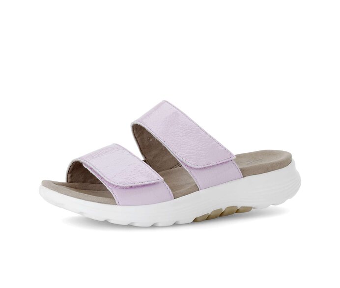 Gabor Pantolette Lila - Lackleder