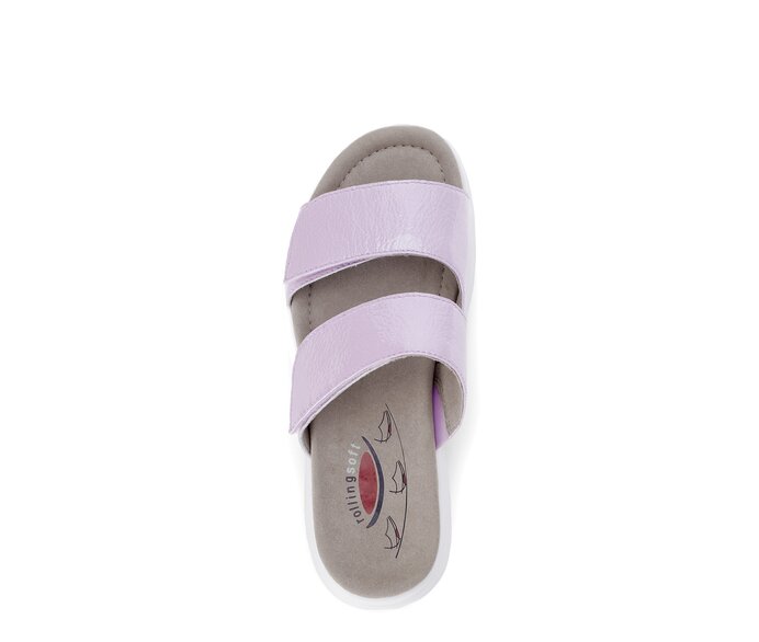 Gabor Pantolette Lila - Lackleder