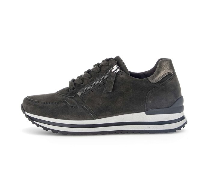 Gabor Sneaker Low Grün - Rauleder
