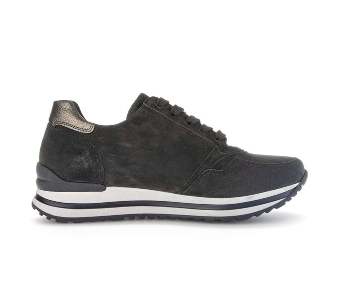 Gabor Sneaker Low Grün - Rauleder