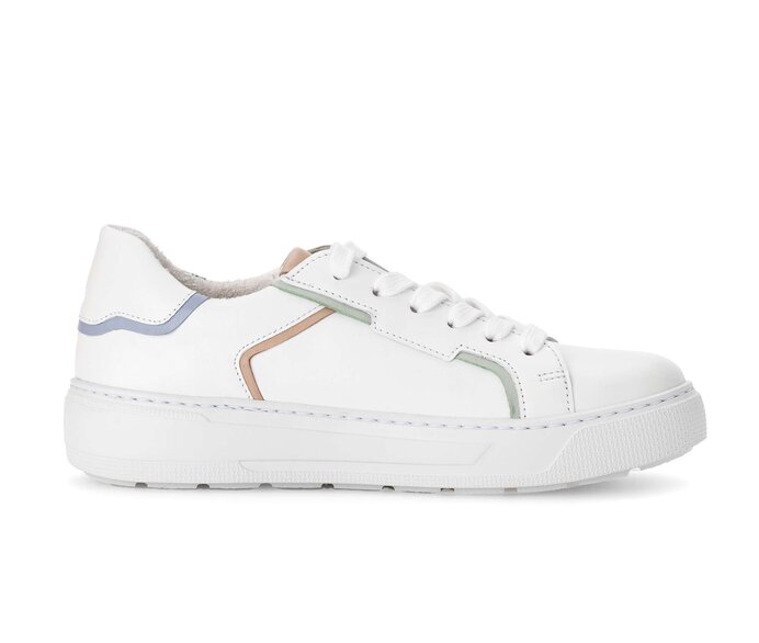 Gabor Sneaker Low Weiß - Materialmix Leder