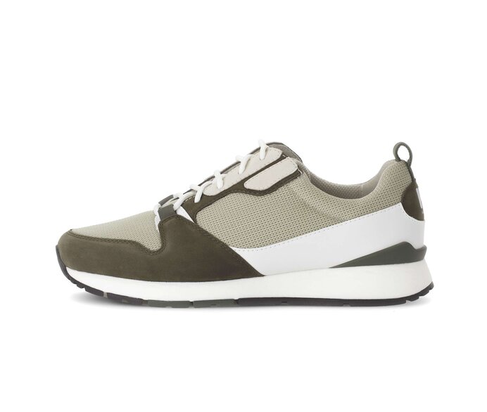Pius Gabor Sneaker Low Grün - Materialmix Leder/Textil