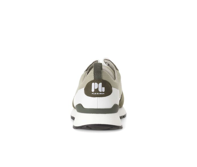 Pius Gabor Sneaker Low Grün - Materialmix Leder/Textil