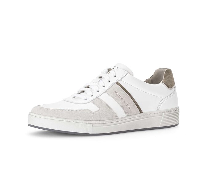 Pius Gabor Sneaker Low Weiß - Glattleder