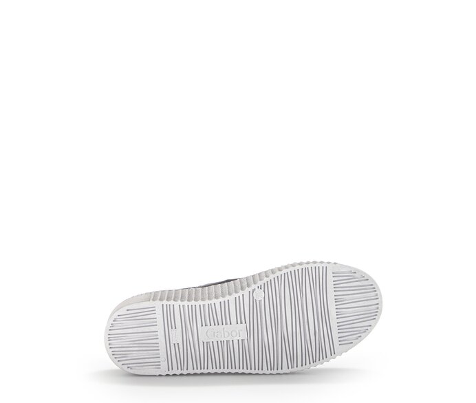 Gabor Sneaker Low Schwarz - Glattleder