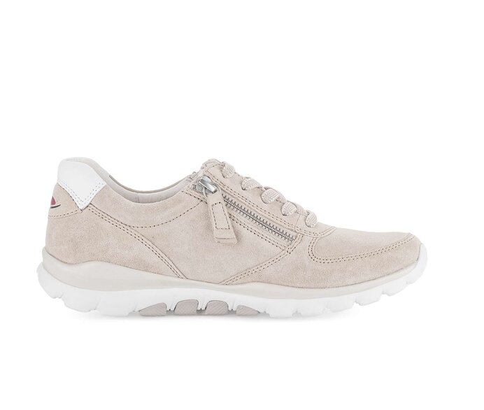Gabor Sneaker Low Beige - Rauleder