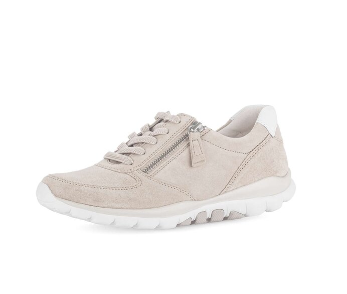 Gabor Sneaker Low Beige - Rauleder