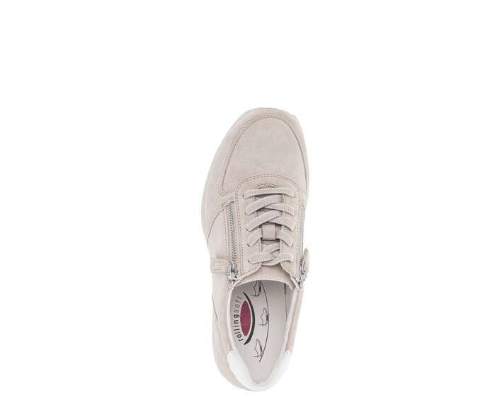 Gabor Sneaker Low Beige - Rauleder