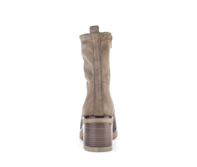 Gabor Plateau Stiefelette Braun - Rauleder