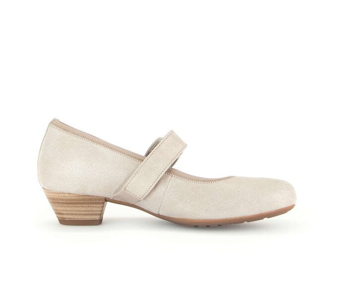 Gabor Spangenpumps Beige - Effektleder