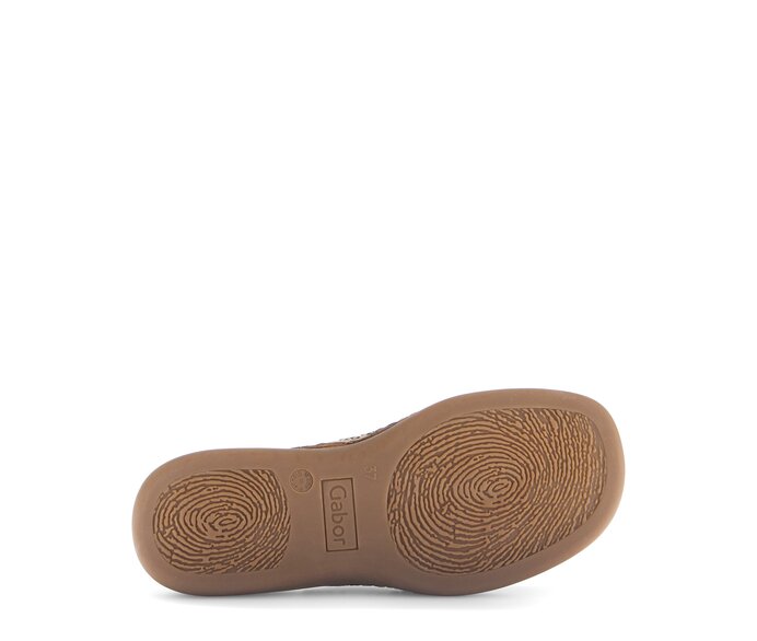 Gabor Pantolette Beige - Rauleder